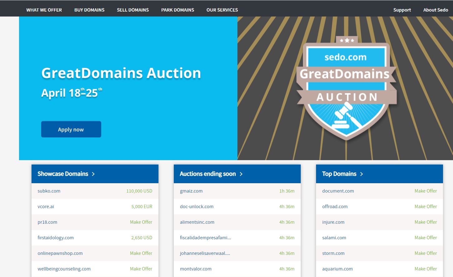 5 Websites to Buy Or Sell Websites & Domains