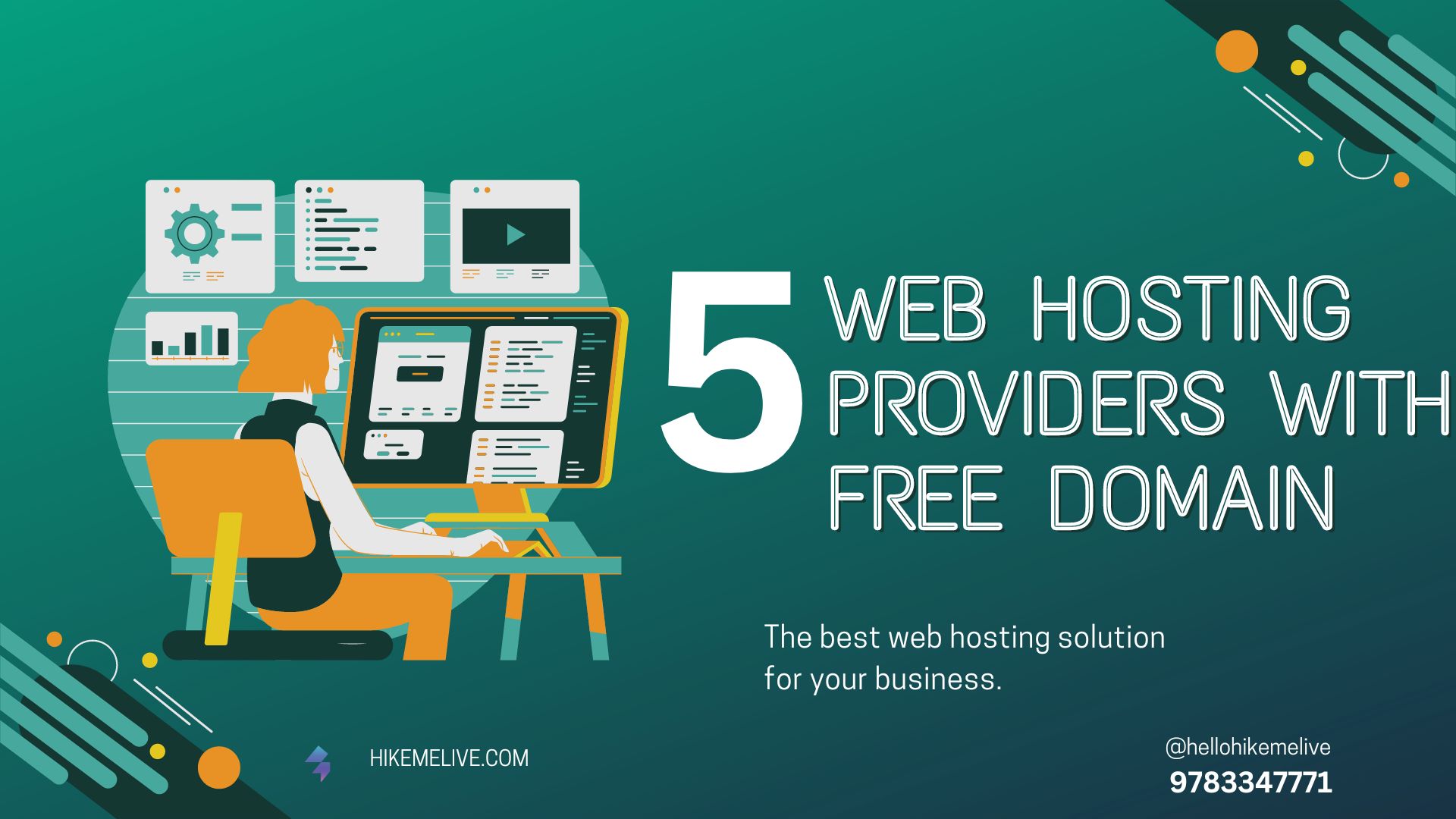 5 Best Web Hosting Providers with Free Domain Name